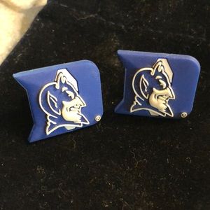 Duke University Rubber Cufflinks